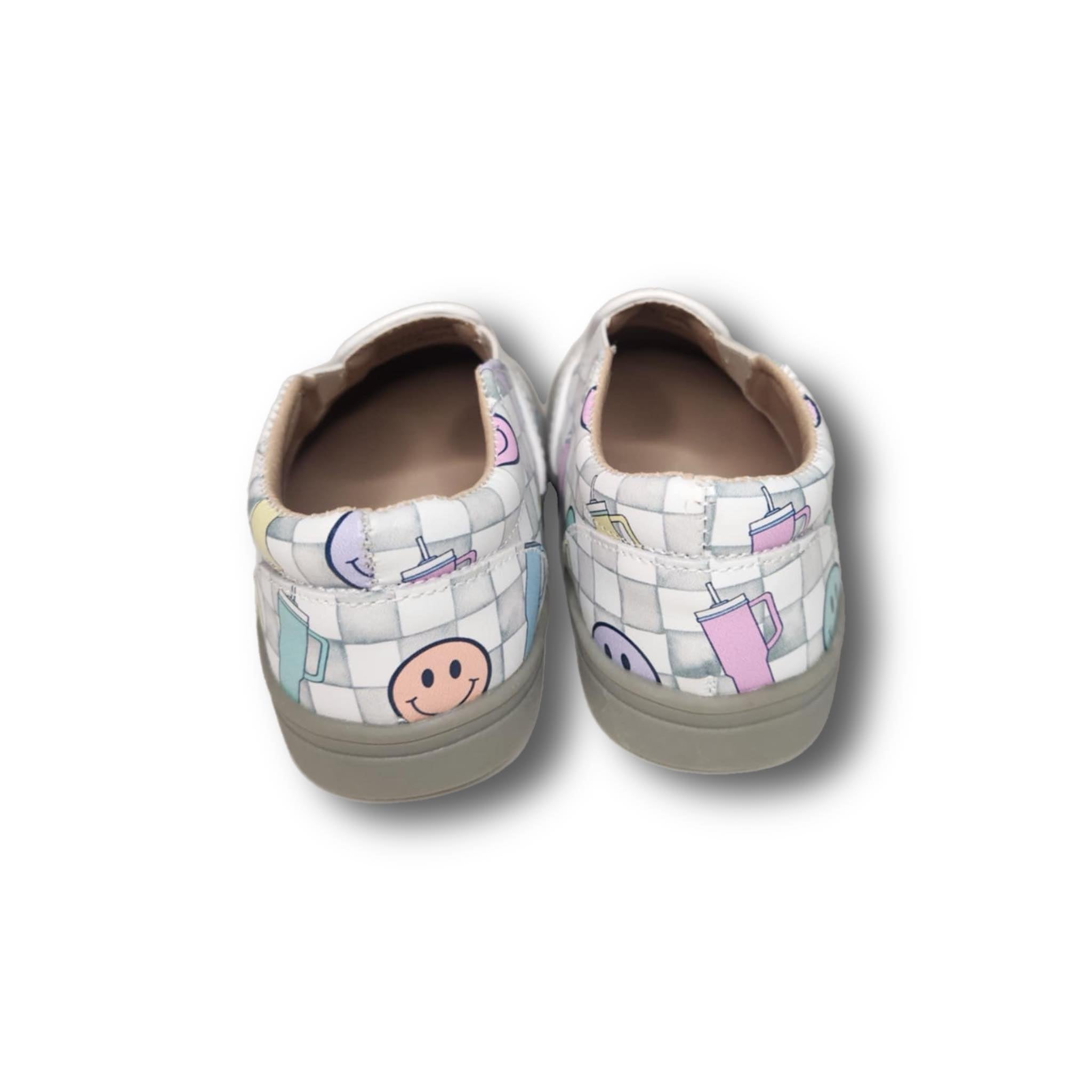 ACE Children's Slide Sneaker in Smiley & Stanley