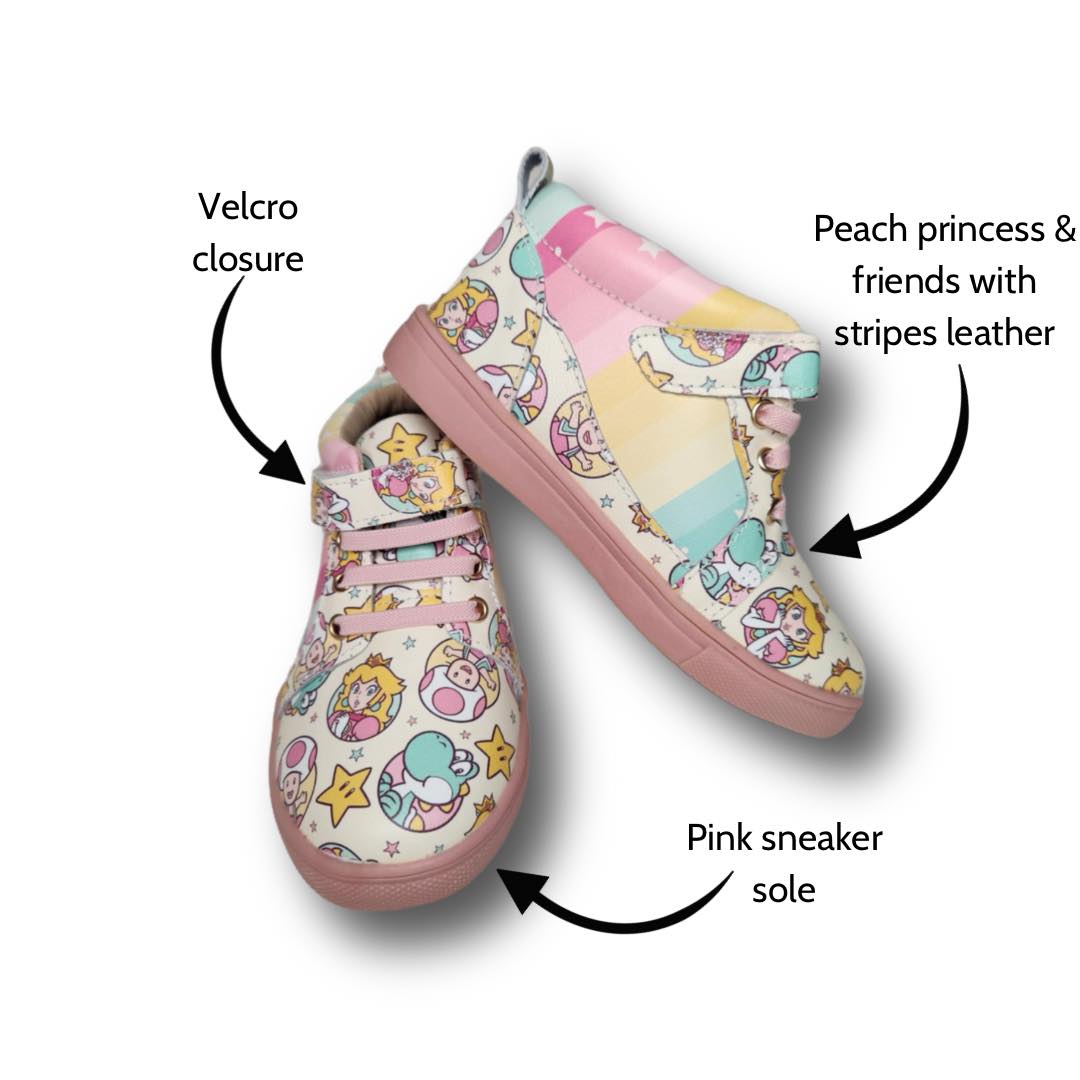 ADELYNN Children's High-Top Sneaker in Princess