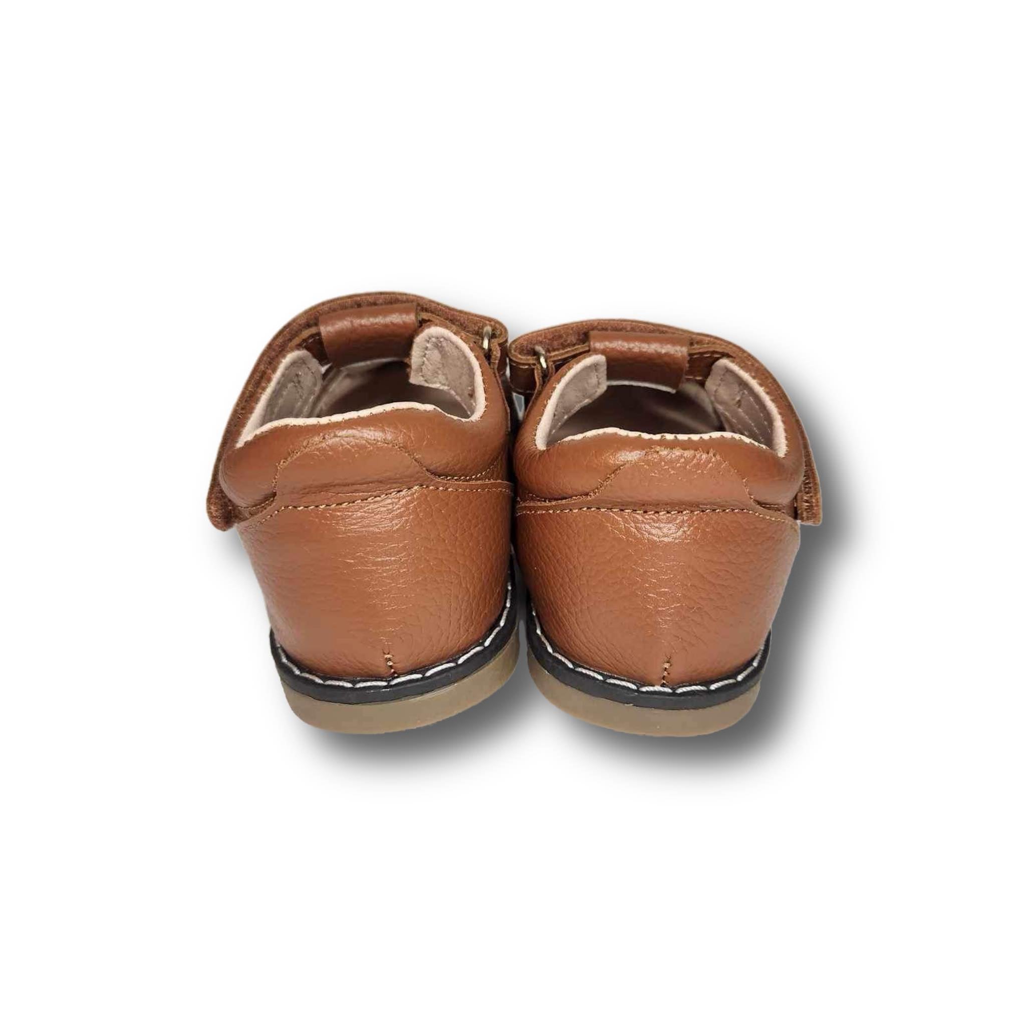 LUKEY Children's Sandal in Chestnut