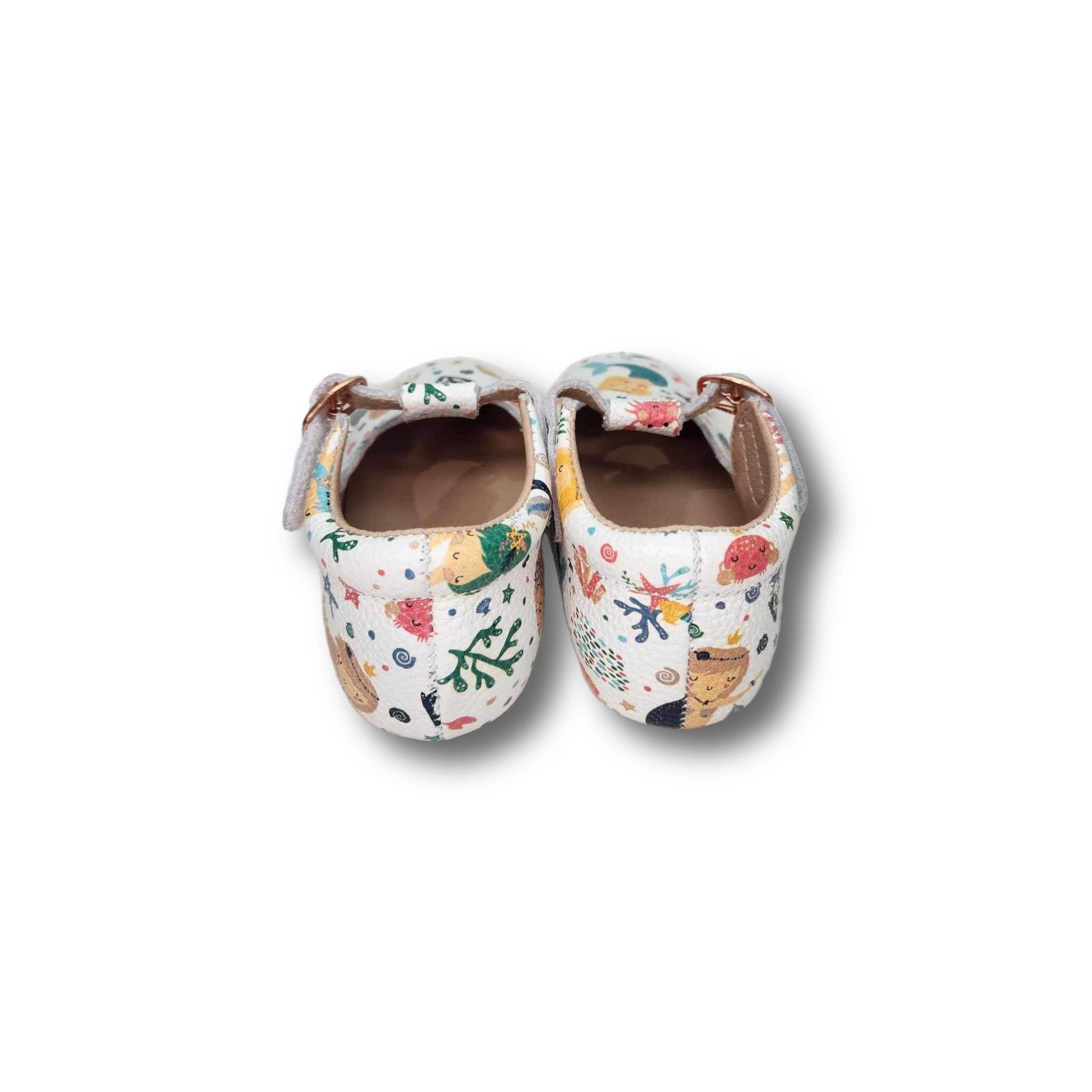 AUBREIGH Children's T-Strap Shoe in Mermaids